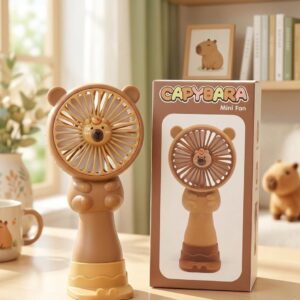 Ventilador portátil de capibara