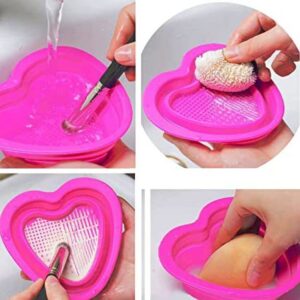 Corazón Limpiador de brochas