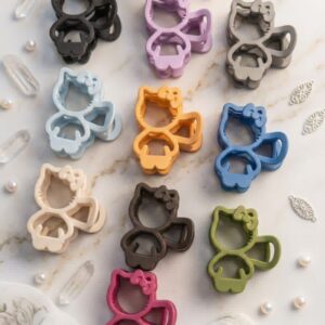 Pinza de plástico  kitty