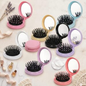 Cepillo con espejo de bolsillo